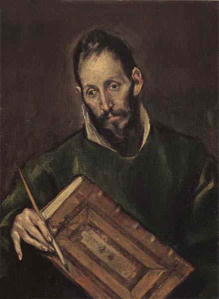 El Greco Self-Portrait oil painting image